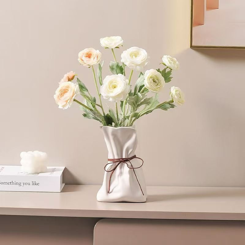 Resin Vase Elegant Living Room Dining Table Decor