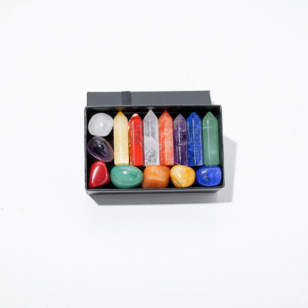 Seven Chakras Energy Wand Jewelry Collection Home Decor