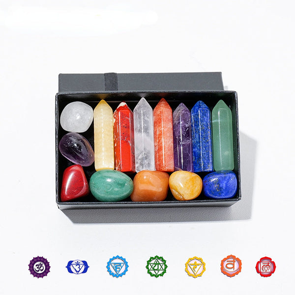 Seven Chakras Energy Wand Jewelry Collection Home Decor