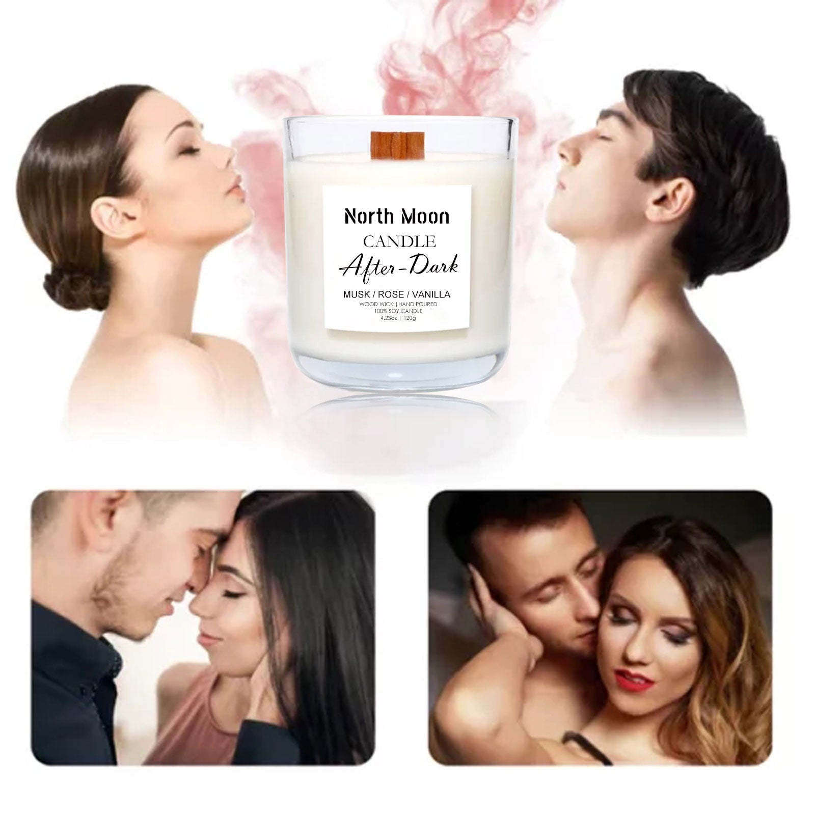 Natural Fresh Fragrance Aromatherapy Candle Romantic Home Bedroom