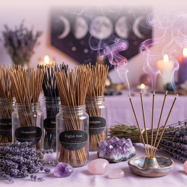 Incense Sticks Aromatic Fragrance Home Relaxation Decorative Set
