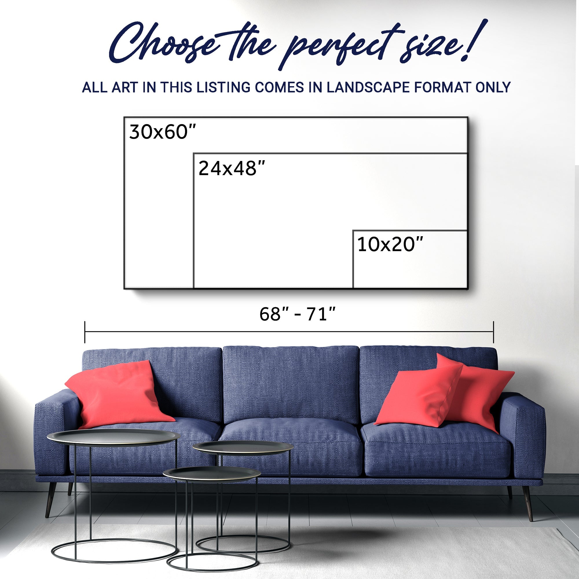 Colorful Abstract Wall Art Decorative Modern Home Artwork