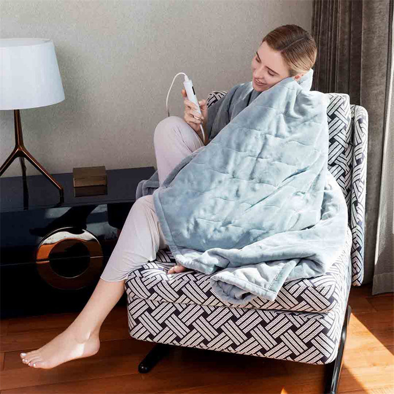 Electric Heating Blanket Quilt Knee Warmer Cozy Cover
