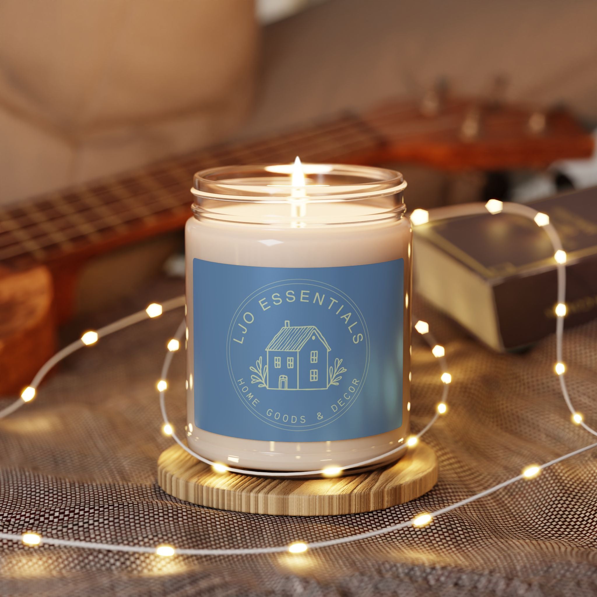 Soy Candle — Leo Essentials 9oz Scented Jar Candle (Home Goods & Decor)