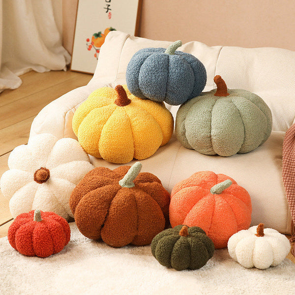 Decorative Pumpkin Pillow Ornament Home Halloween Decoration