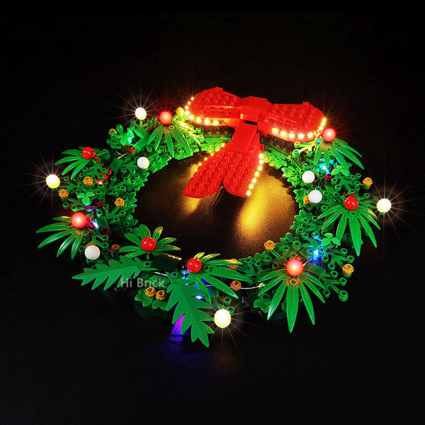 40426 Christmas Wreath Compatible Building Block Lights