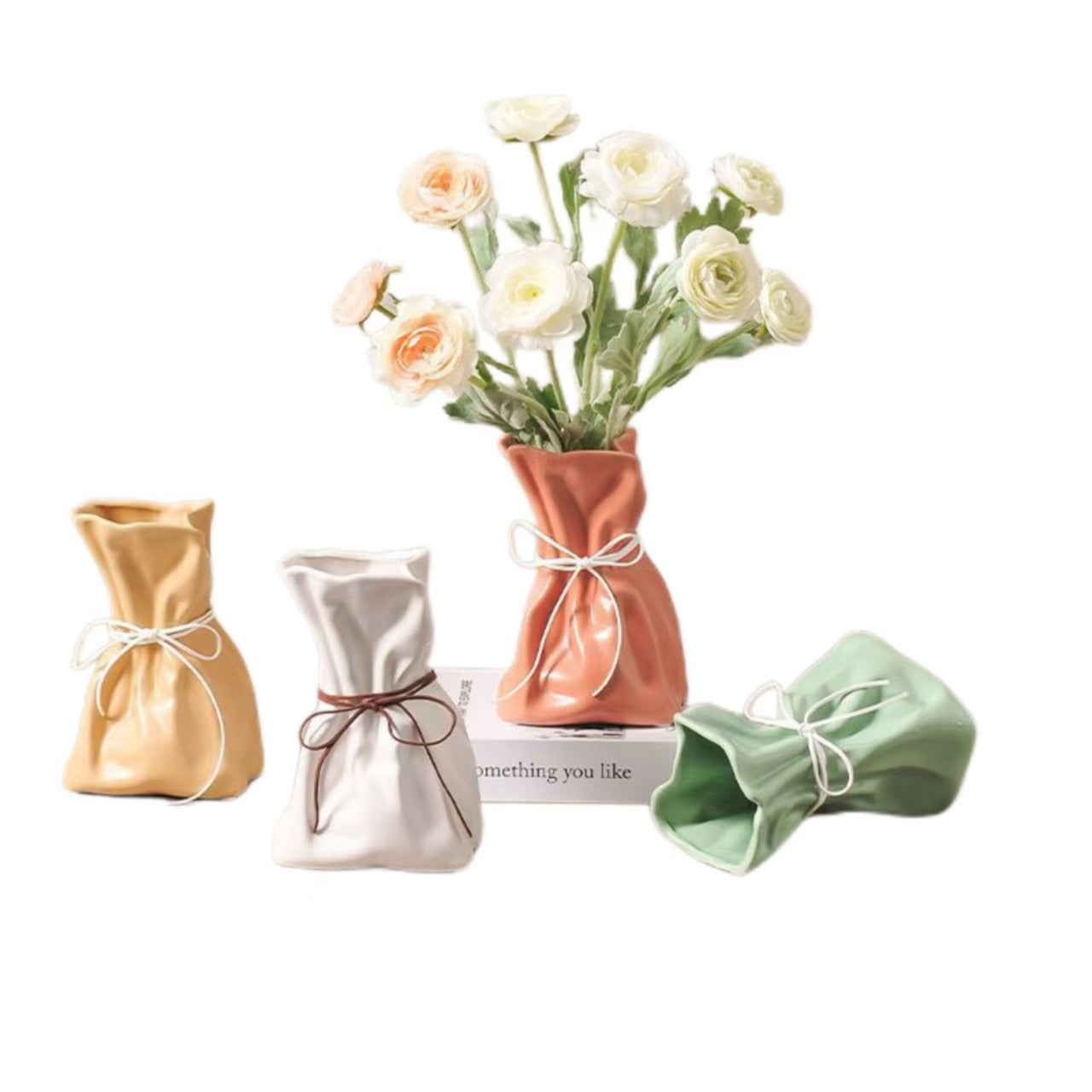 Resin Vase Elegant Living Room Dining Table Decor