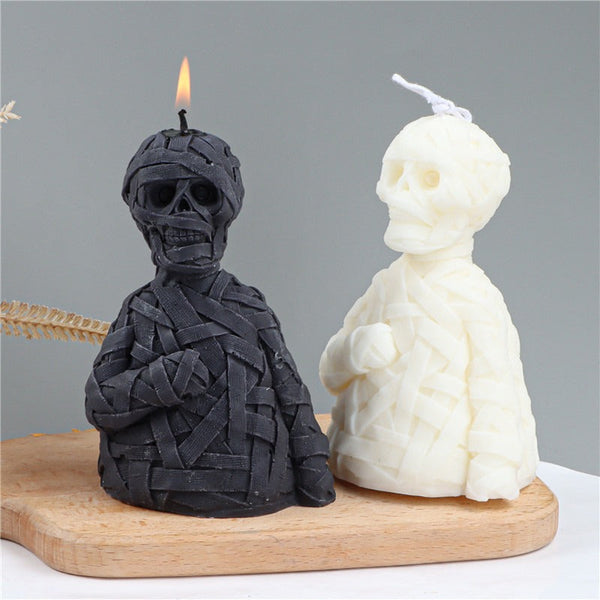 Zombie Skull Halloween Silicone Candle Mold Aromatherapy Decoration