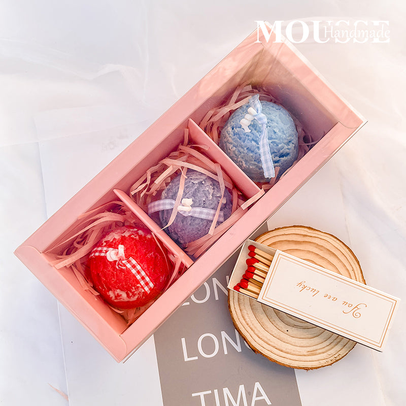 Aromatherapy Strawberry Candle Gift Box Cute Birthday Present