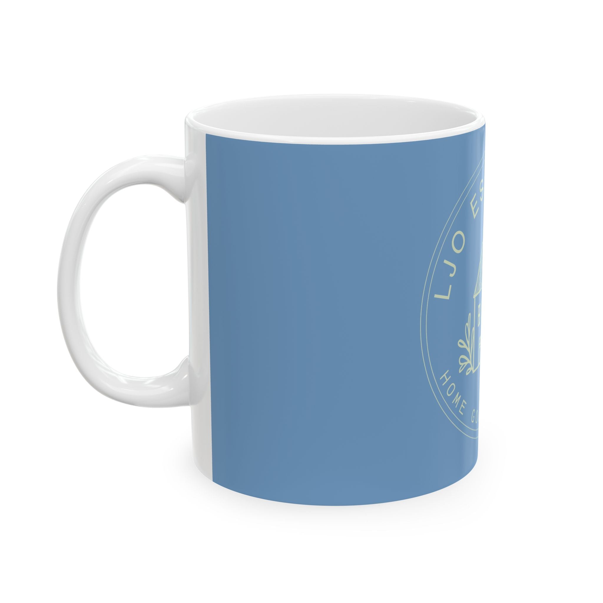 Lejo Essentials Blue Ceramic Mug – Home Goods & Decor 11oz/15oz