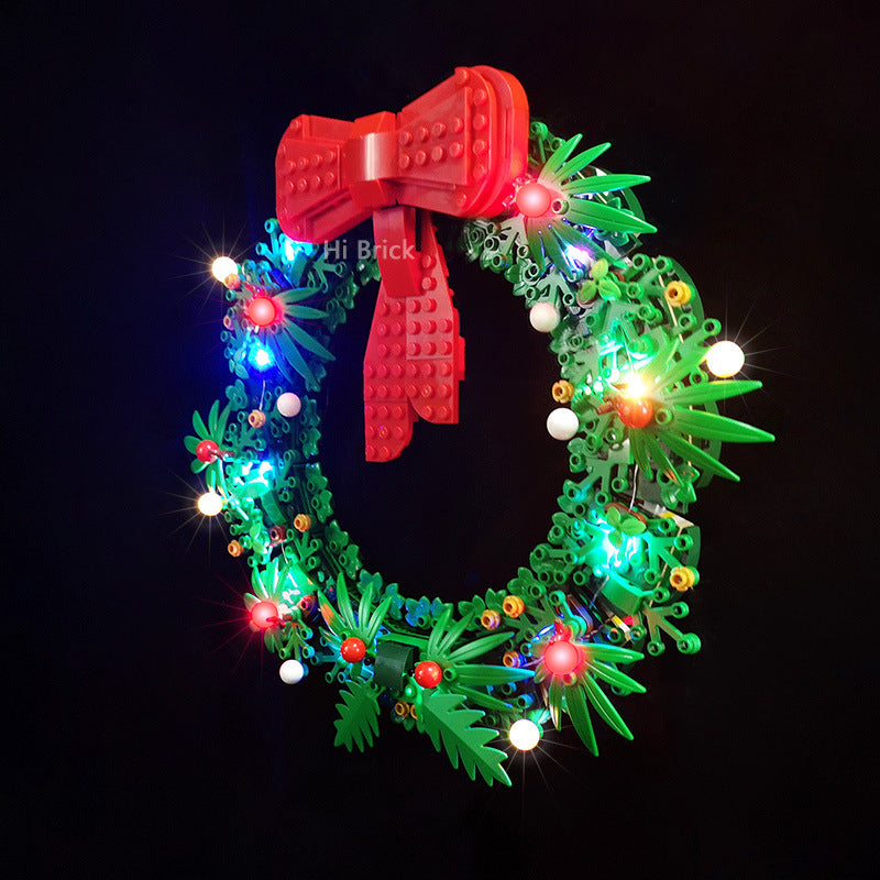 40426 Christmas Wreath Compatible Building Block Lights