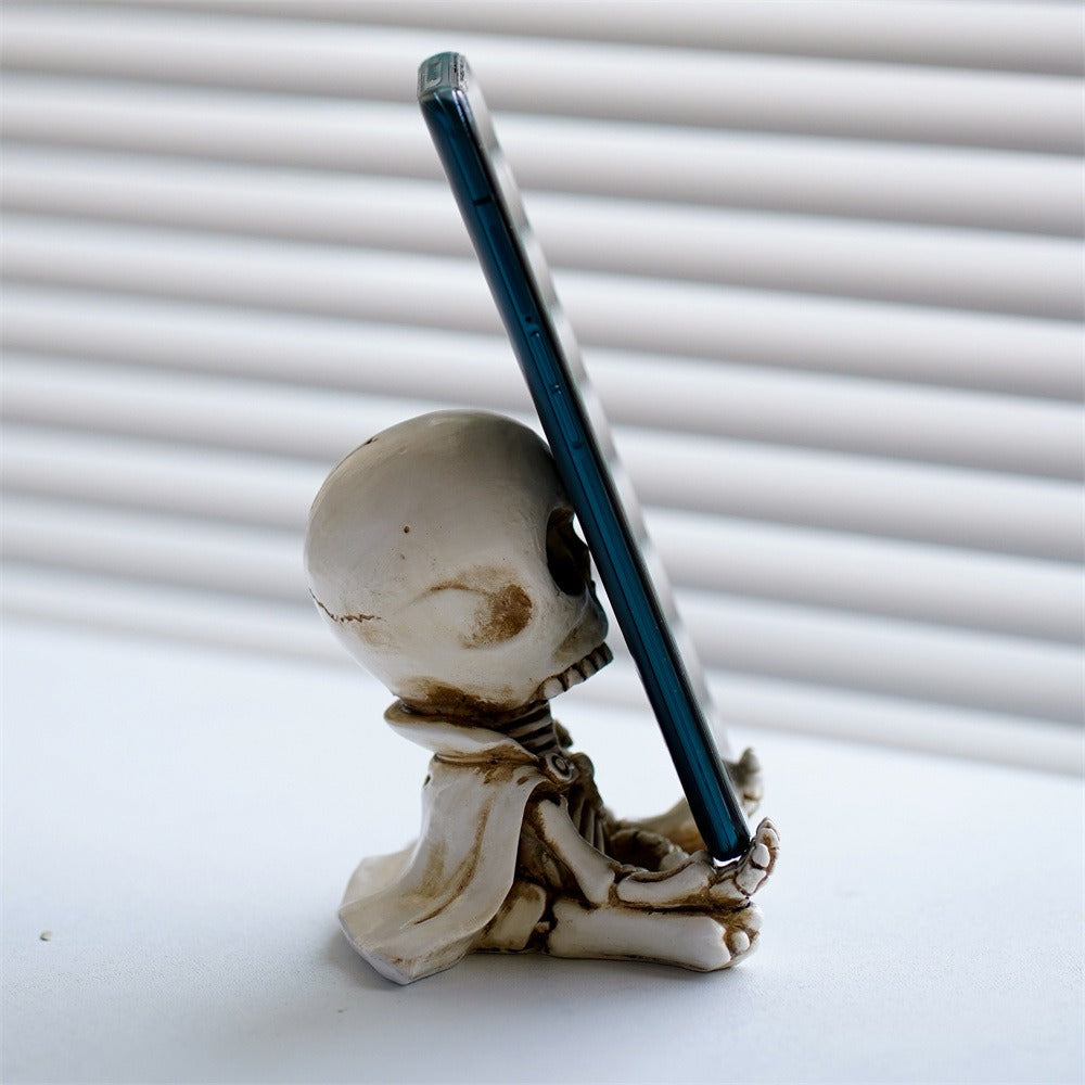 Small Skull Cloak Meditation Car Ornament Decoration