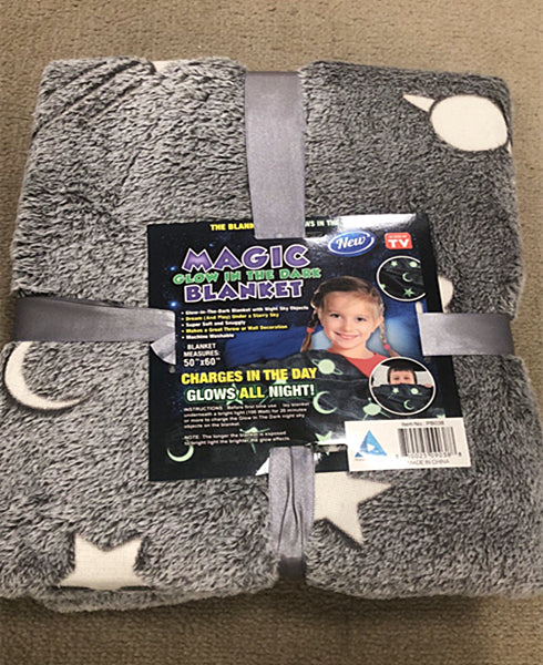 Magic Glow In Dark Luminous Children Blanket
