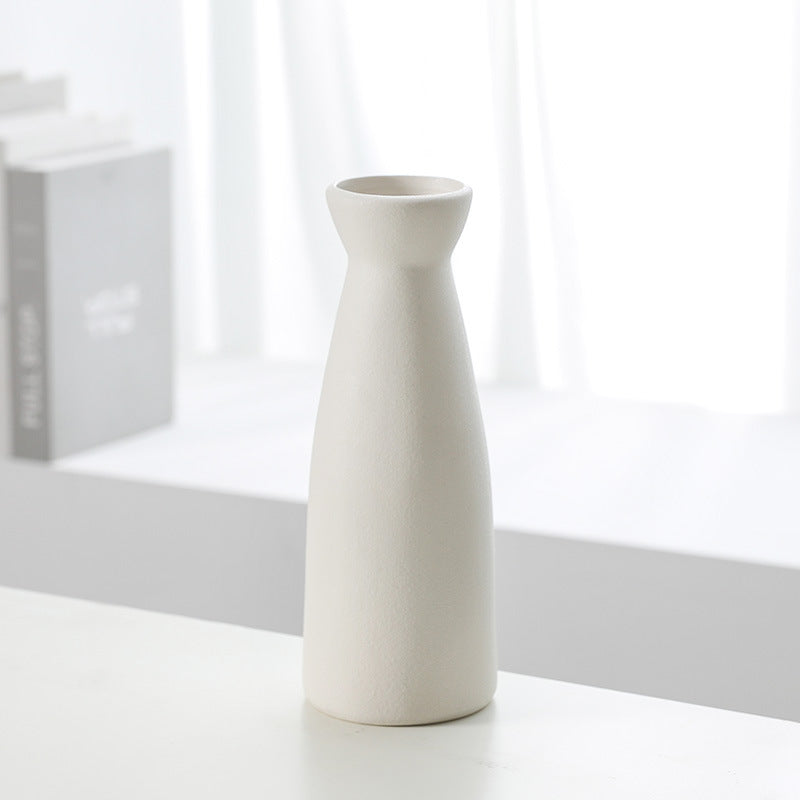Modern Ceramic Vase Set of Three Home Flower Decor