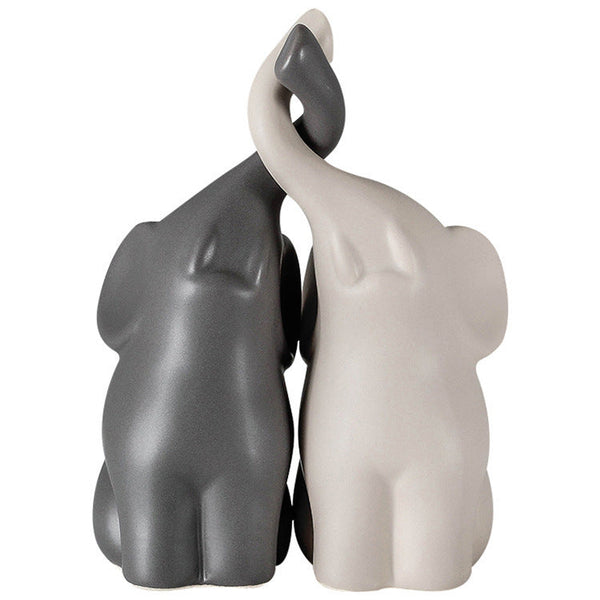 European Couple Figurine Romantic Wine Cabinet Home Decor