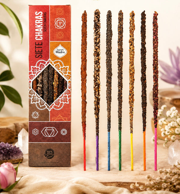 7 Chakra Incense Collection Variety Aromatic Fragrance Sticks