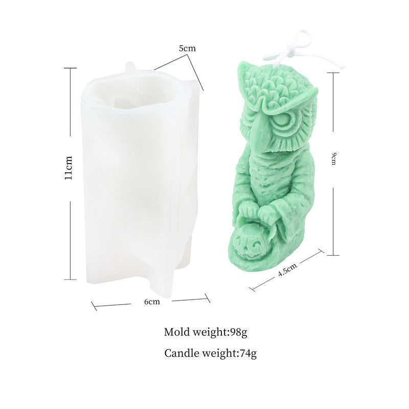 Silicone Zombie Ghost Candle Aromatherapy Mold Decoration