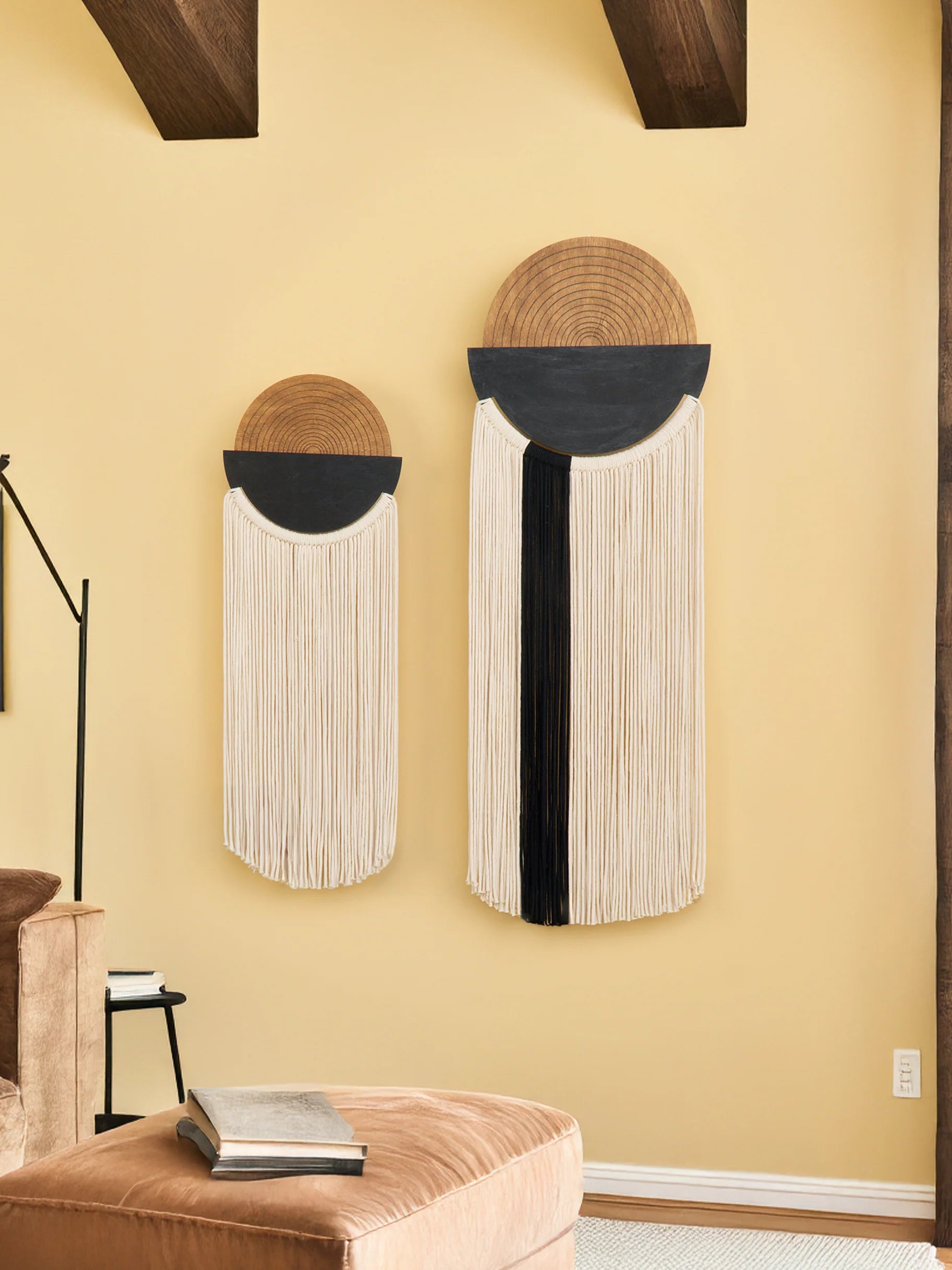 Fathom Macrame Fiber Wall Art Decorative Hanging