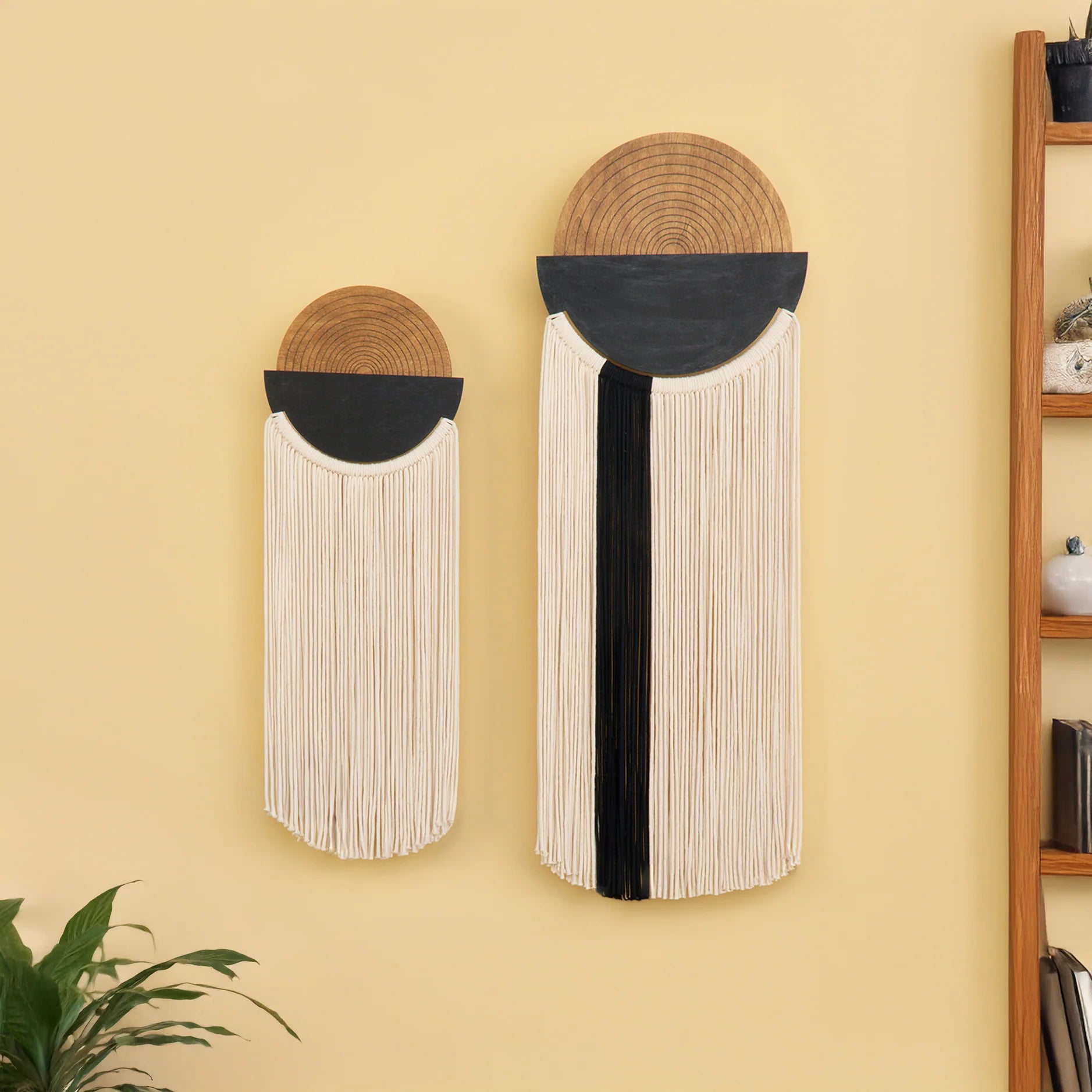Fathom Macrame Fiber Wall Art Decorative Hanging
