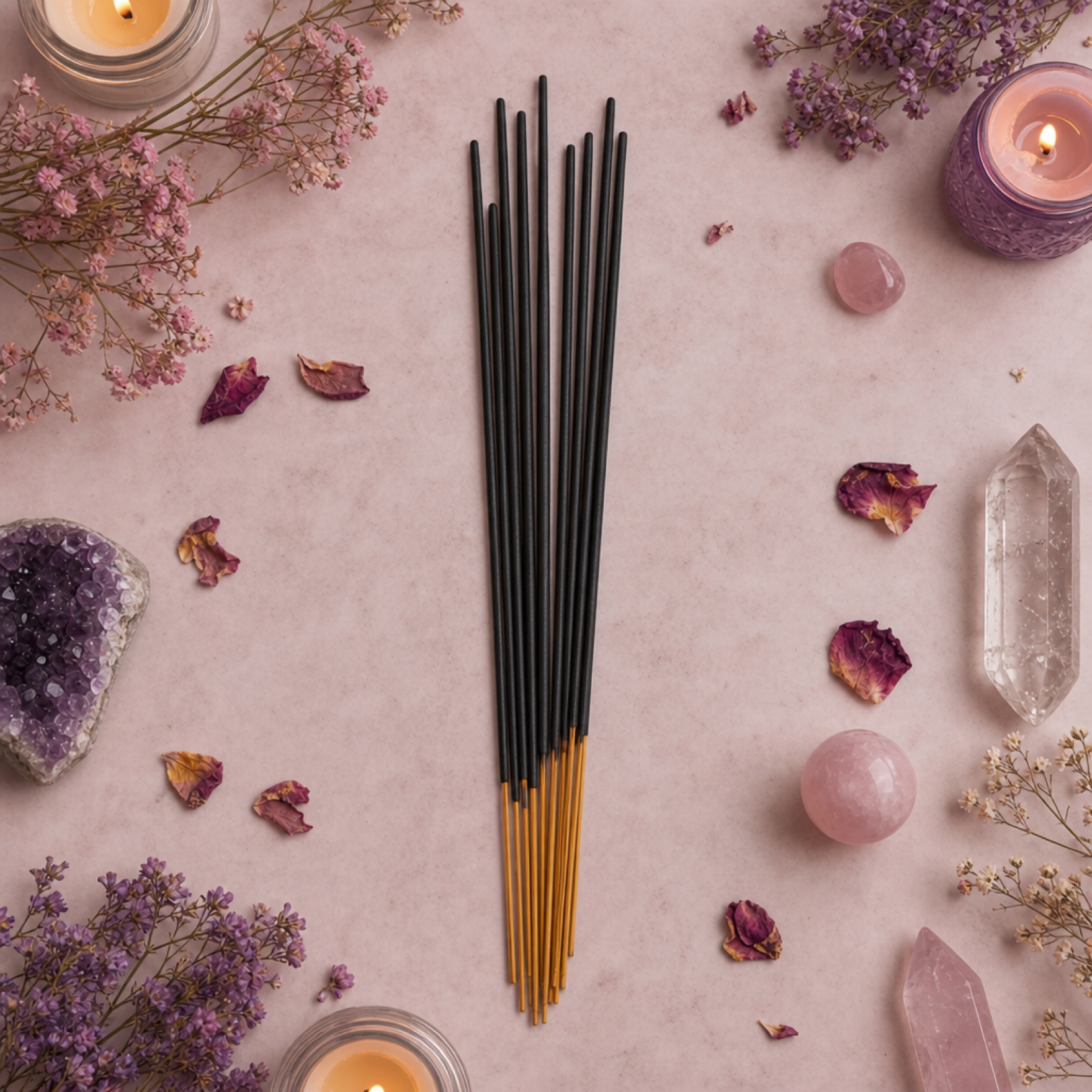 Incense Sticks Aromatic Fragrance Home Relaxation Decorative Set