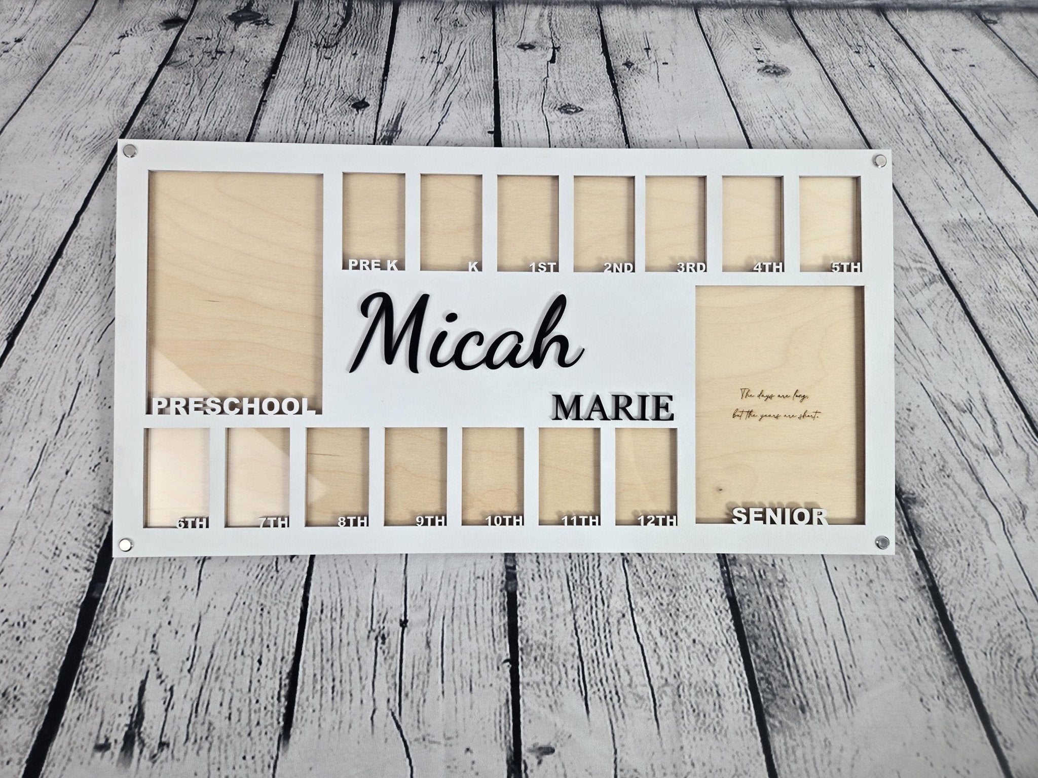 Preschool PreK School Years Photo Frame